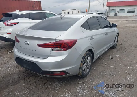 2020 Hyundai Elantra Sel из США, поврежденный, VIN 5NPD84LF5LH513558